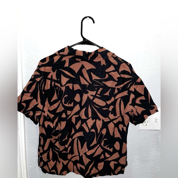 a new day Tops - A new day women’s linen short sleeve size small